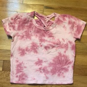 Empyre Tie Dye Shirt with Criss Cross Back